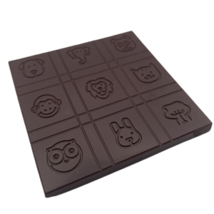 Tablette animaux chocolat noir 70% Salvador 30g